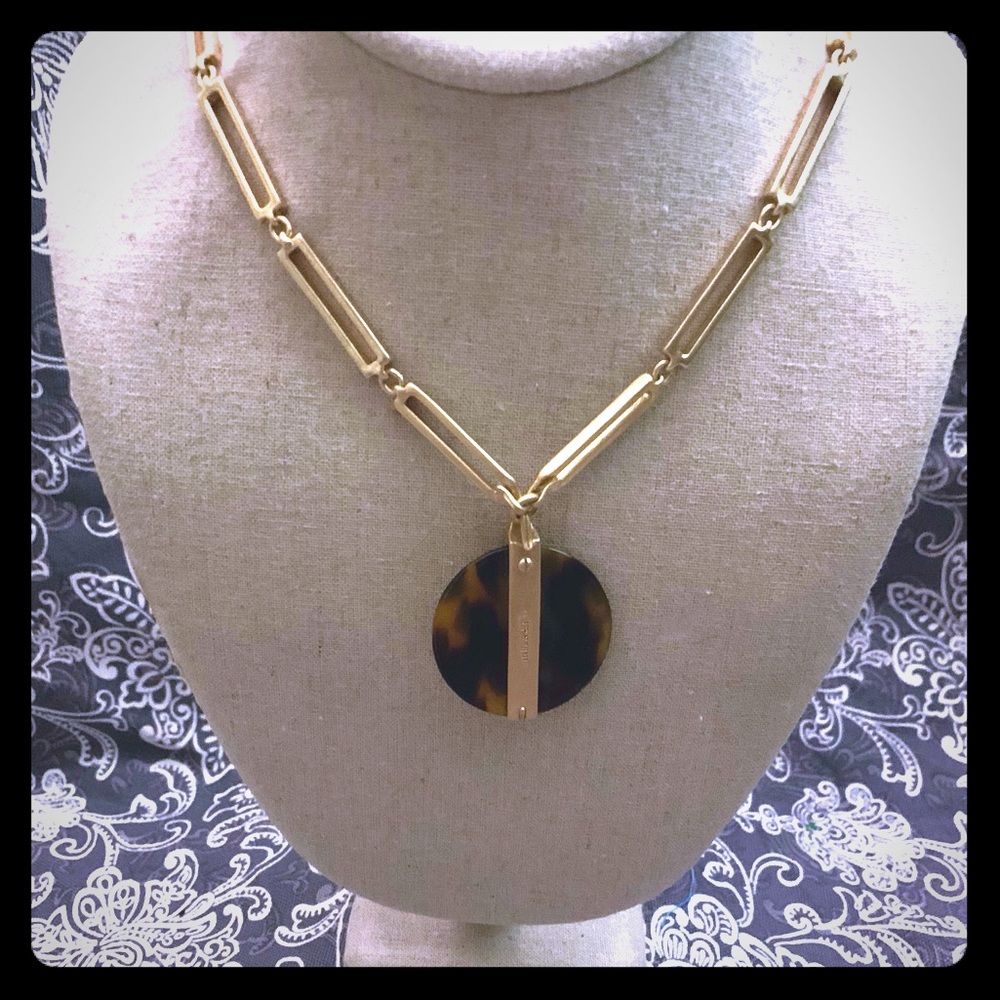Stella & Dot Jaya Tortoise Pendant